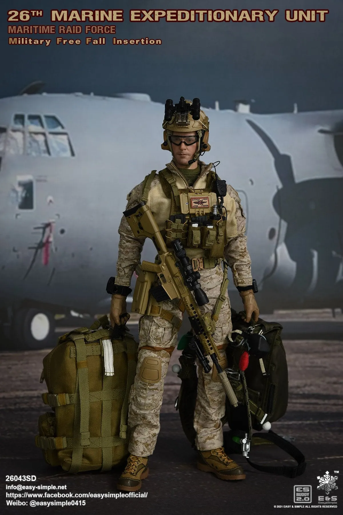 31st & 26th Marine Expeditionary Unit Maritime Raid Force MFF Combo Pack - MINT IN BOX