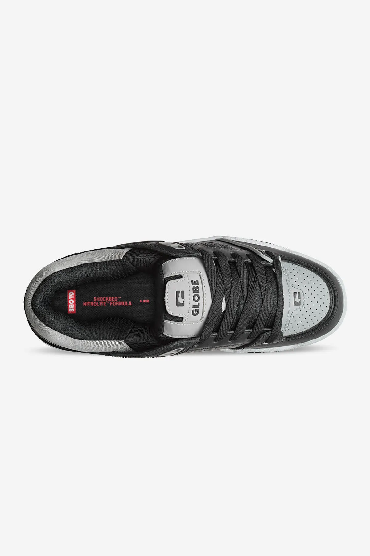 Fusion - Black/Steel/White - Skate Shoes
