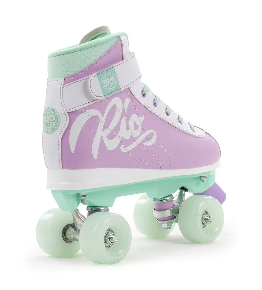 Rio Roller Milkshake Quad Skates - Mint Berry